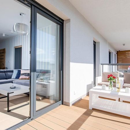 Apartament Blekitny Gardenia Dziwnow Z Widokiem Na Morze Epapartamenty מראה חיצוני תמונה