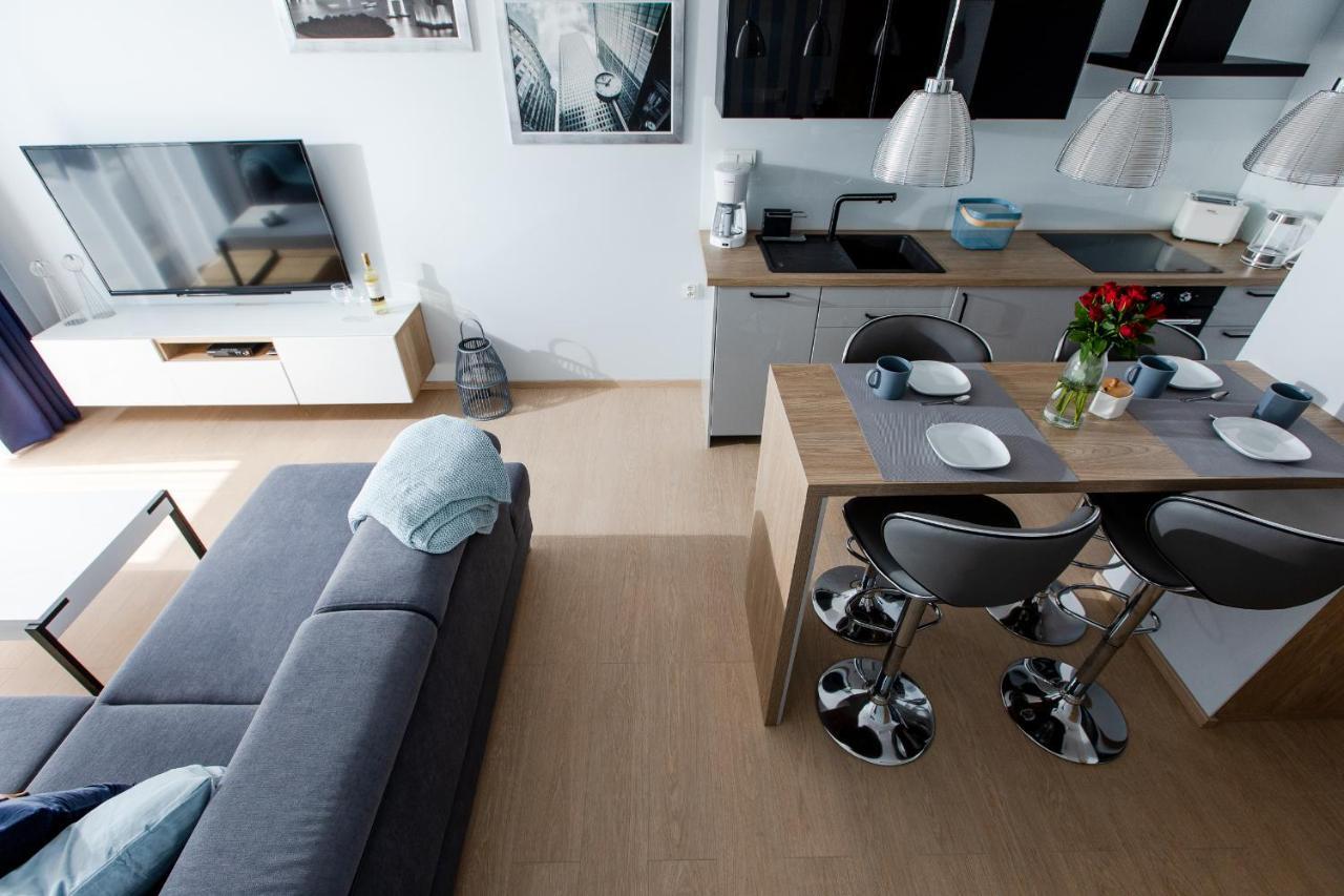 Apartament Blekitny Gardenia Dziwnow Z Widokiem Na Morze Epapartamenty מראה חיצוני תמונה