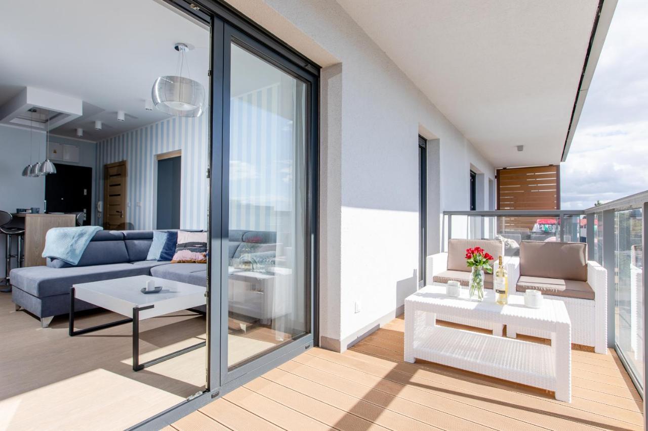 Apartament Blekitny Gardenia Dziwnow Z Widokiem Na Morze Epapartamenty מראה חיצוני תמונה
